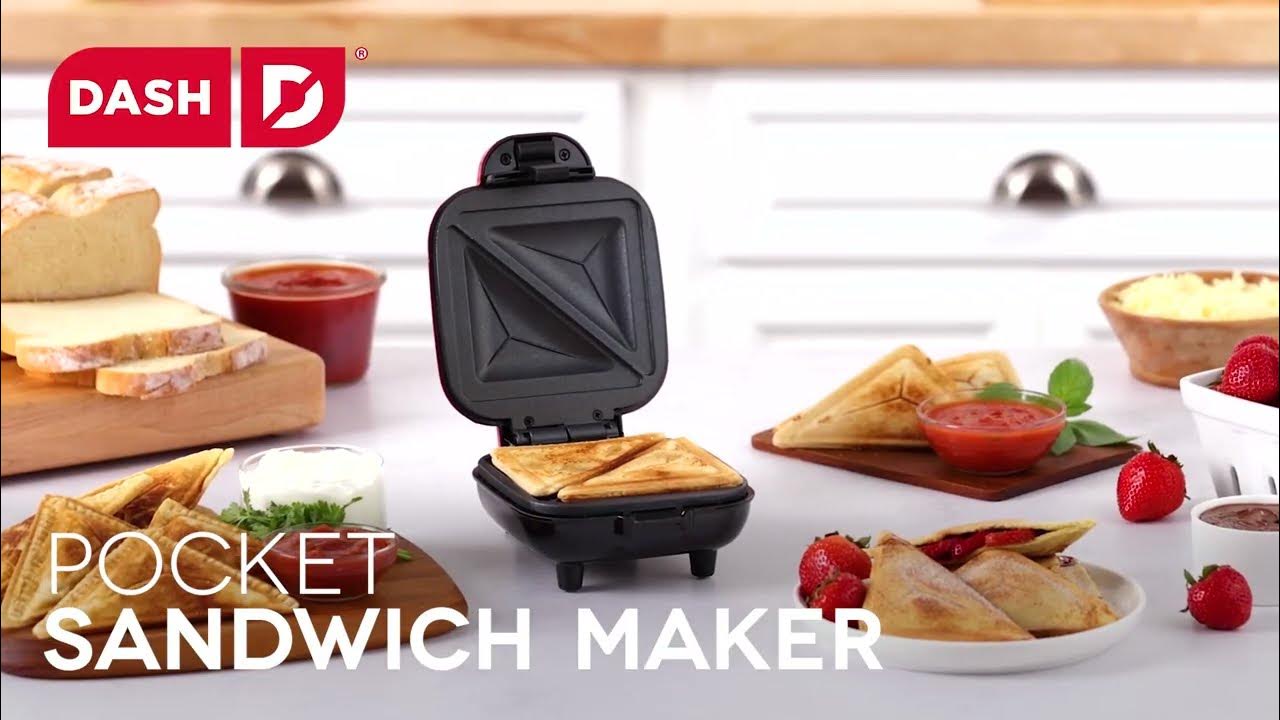 Dash Express Pocket Sandwich Maker - Red - Shop Griddles & Presses