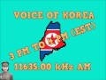 Voice of Korea tuesday April 29, 2014