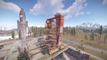 RUST - I survived for 3 months near the outpost, it