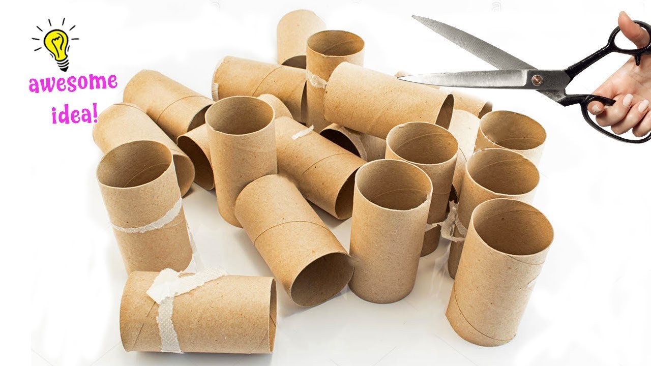 How to Recycle Cardboard Roll / Best Out Of Waste Idea / Antique