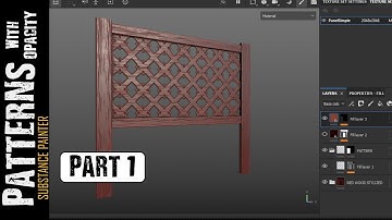 PATTERNS WITH OPACITY IN SUBSTANCE PAINTER (PART 1)