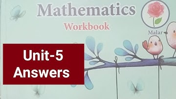 3rd std term1 Maths Unit-5 ennum eluthum workbook key answers..2024-25