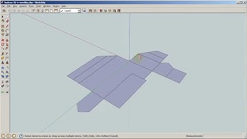 Google SketchUp -- Unfold Tool