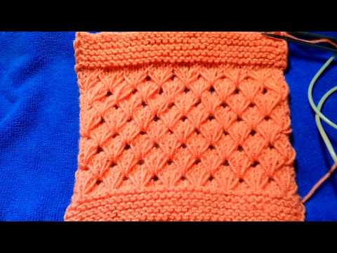 Knitting spikelets forms - თავთავის მსგავსი ფორმები