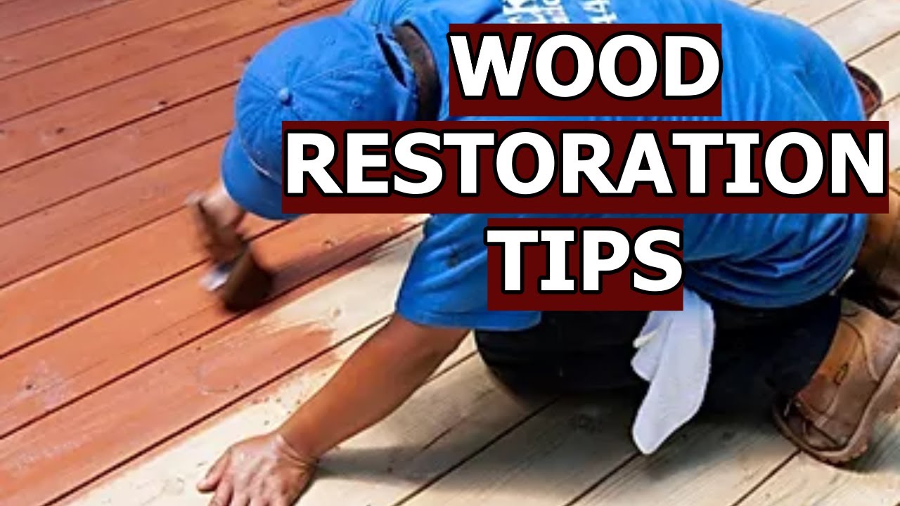 Word Restoration Tips How To Do Wood Exterior Restoration YouTube