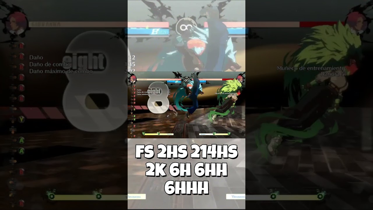 Giovanna fS meterless optimal / Guilty Gear Strive