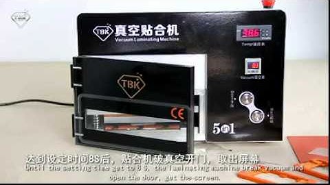 Multifunction OCA Vacuum Laminating Machine with Autoclave Bubble Removing Machine LCD Repair Tool