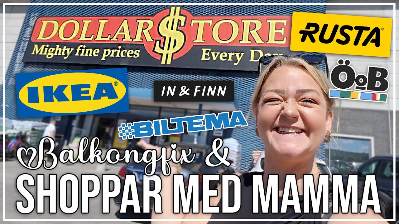 HANDLAR & FIXAR | IKEA, DOLLARSTORE, RUSTA, JYSK, MATVÄRLDEN, ÖB OSV
