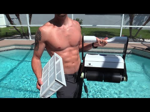 How to Clean a Pool using Robotic Pool Cleaner vs Brush and Hose Vacuum cleaning service