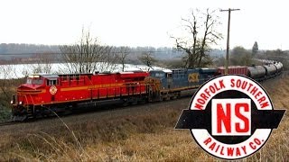 NS 8114 (Original NS) Leads Unit Oil Train (U-BERPTW0-42T)(HD)