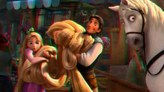 Rapunzel In Disneys Tangled - 3D Sample Hq - Redcyan Gles Needed