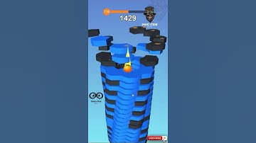 NOOB vs PRO vs HACKER - Stack Ball 3D - Gameplay - MAX LEVEL in Stack Ball | Spiral Roll - Ikko Fire