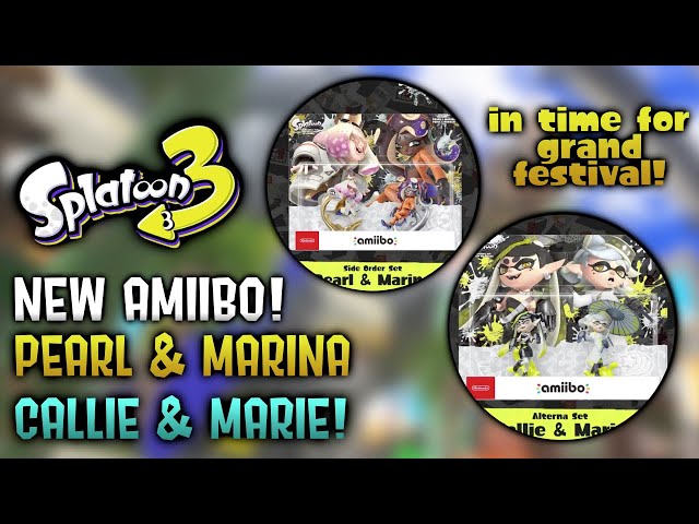 New Amiibo Announced! Side Order & Alterna - Splatoon 3 - YouTube