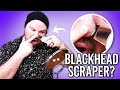 Men Try Blackhead Pore Extraction Spatula - Does It Work?