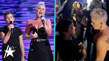 Pink Shares Touching Backstage Moment With Daughter Willow At DNC