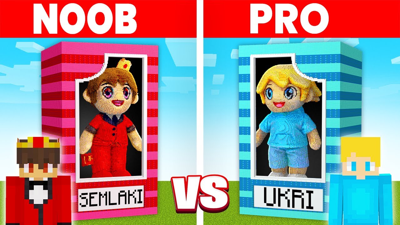 NOOB vs PRO: IN KUSCHELTIERE VERWANDELN Bau Challenge in Minecraft!