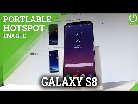 SAMSUNG G950F Galaxy S8 PORTABLE HOTSPOT / Wi-Fi Sharing