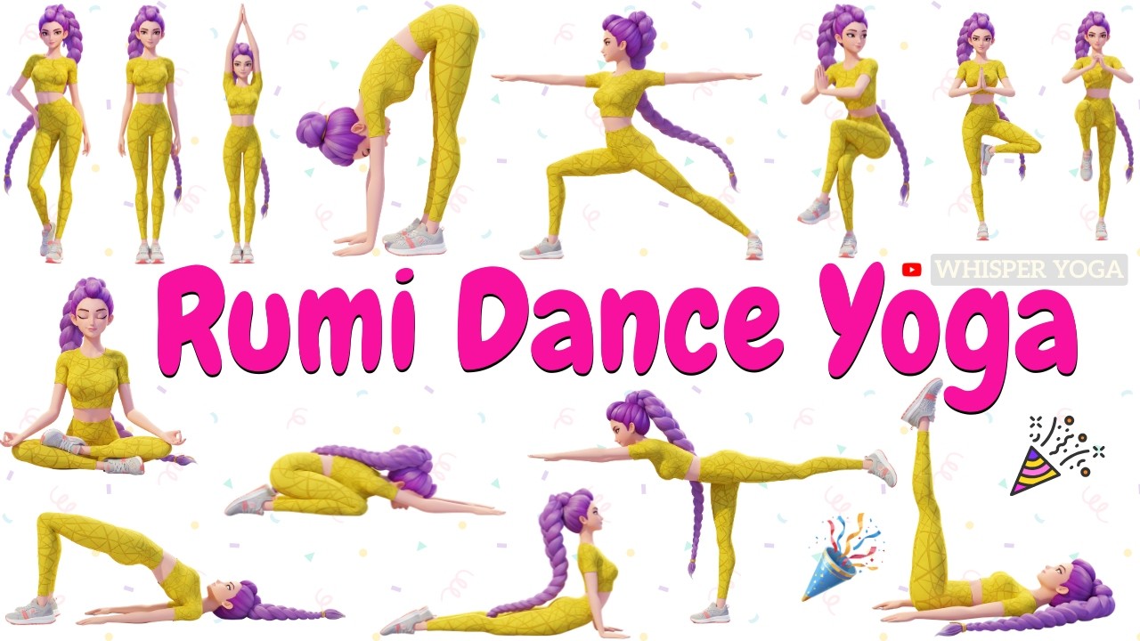 Kids Do the RUMI Yoga Challenge 🌀💜 Can YOU Do All 12 Poses? | KPop Demon Hunters