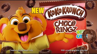 Koko Krunch Choco Ringz, Recess time is Ringz time! Brrringz in the fun!