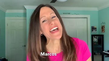 Learn to Spell MARCOS Toddler Song | Learn to Talk with Patty Shukla