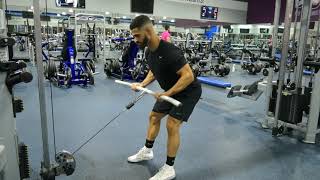 Standing Underhand Cable Row