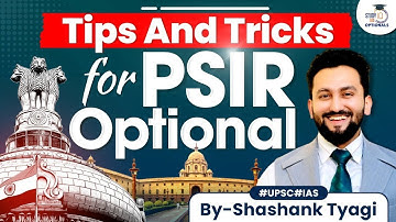 UPSC CSE PSIR Optional: Strategy, Tips & Tricks for UPSC Mains 2026 | StudyIQ PSIR Optionals