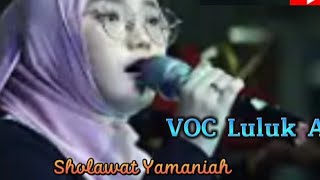 Sholawat Yamaniah Rebana moderen Audul Marom VOC Luluk Arumi