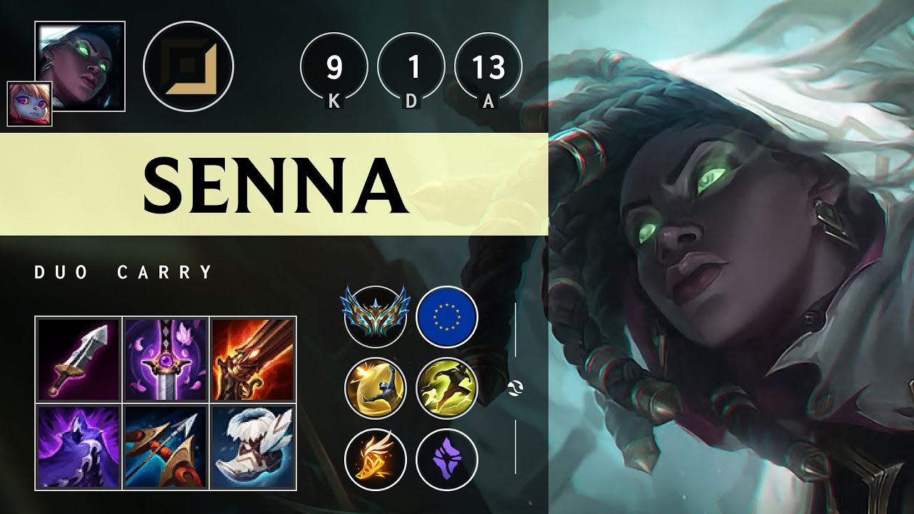 Senna ADC vs Hwei - EUW Challenger Patch 25.21