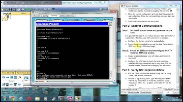 Cisco Packet Tracer 2.2.1.4=Configuring SSH