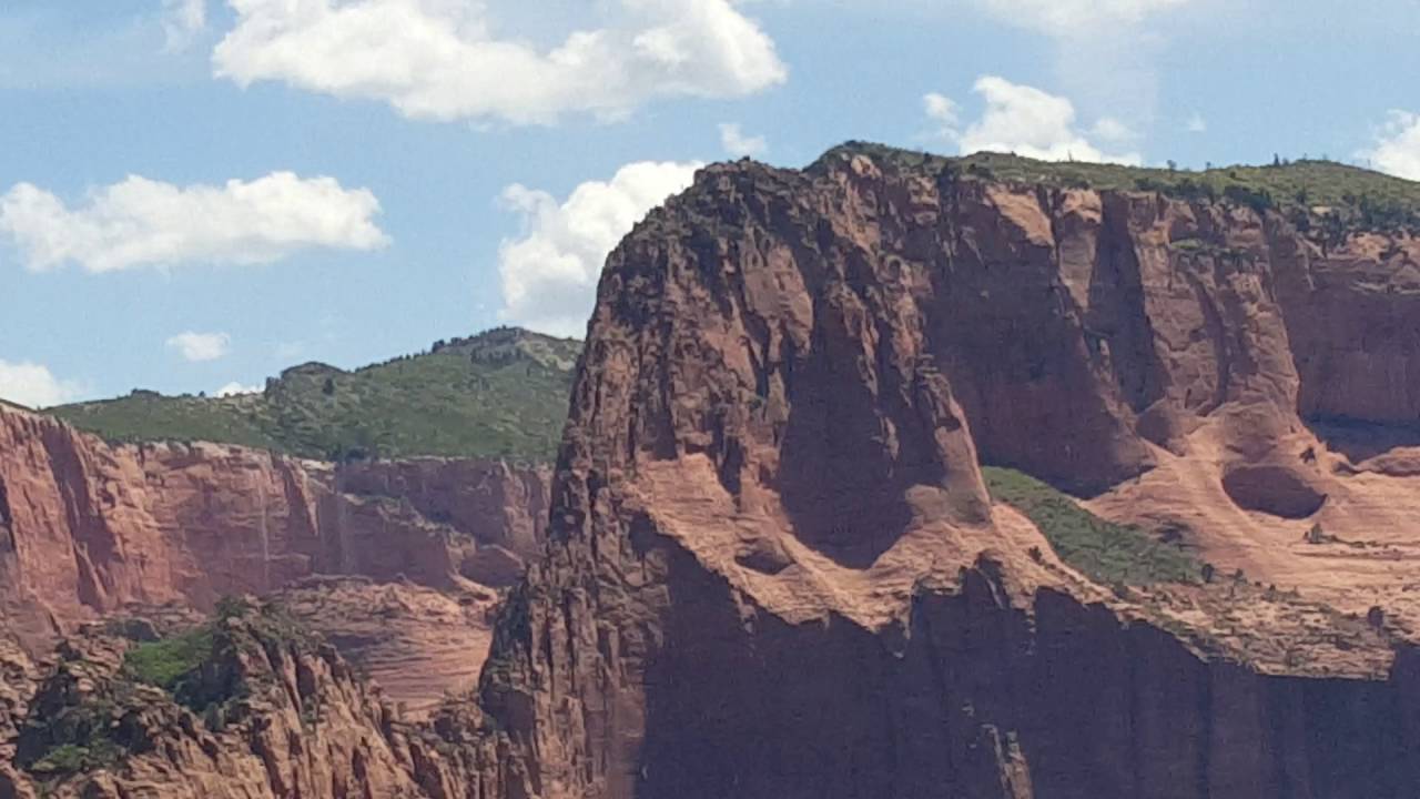 Hiking in Timber Creek Overlook Trail - YouTube