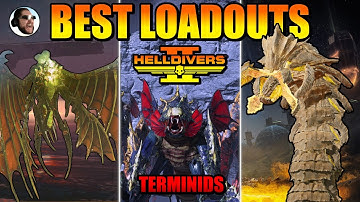 Helldivers 2 - My Updated Best Loadouts for Terminids | In Depth Weapons, Stratagems & Armor Guide