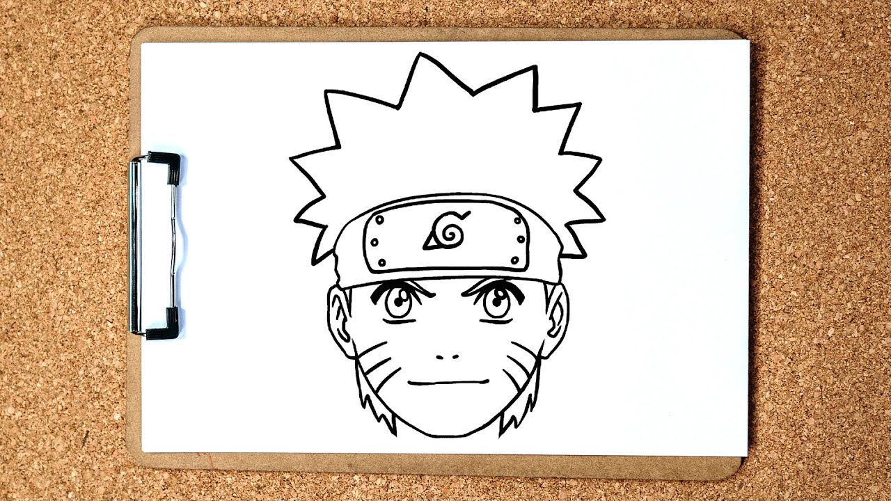 COMO DESENHAR NARUTO