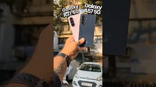 Samsung Galaxy A57 &amp; A37 5G ⚡Which One Wins? 🤯#tech