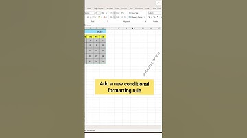 Create calendar 2025 in excel #exceltips #video  #focusinguide​ #exceltips​  #tutorial​ #shorts​