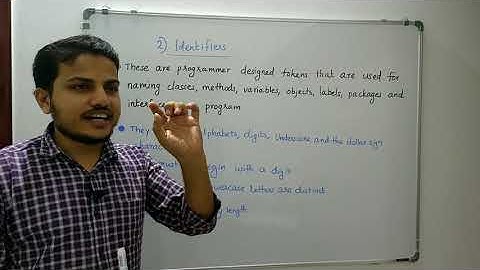 Tokens(Keywords, Identifiers, Punctuators ) ||Java Programming || 5th Sem Bsc CS/BCA syllabus.