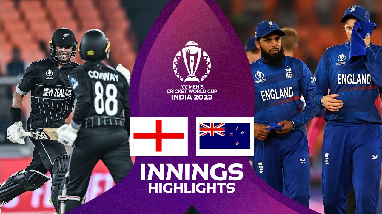 NEW ZEALAND VS ENGLAND | MATCH NO 1 | ODI MENS WORLD CUP 2023 - YouTube