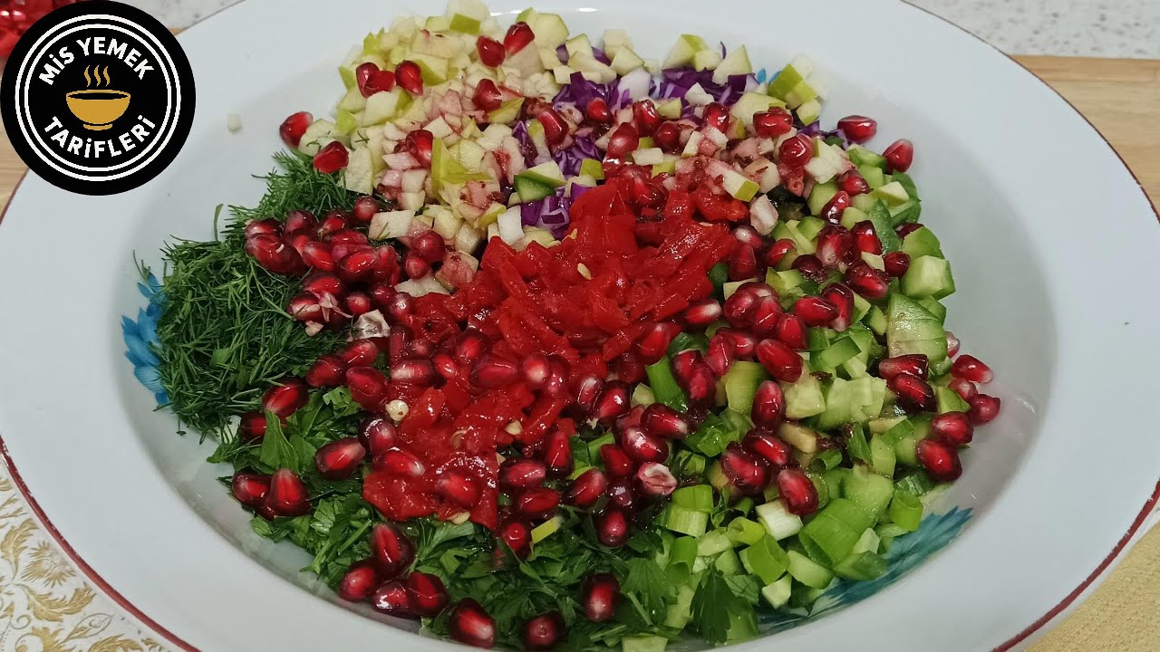 Narlı Salata Tarifi 😋😍✅– Lezzetine Bayılacaksınız! 🔥 | Mis Yemek Tarifleri#keşfet #yemek Narlı Salata Tarifi 😋😍✅– Lezzetine Bayılacaksınız! 🔥 | Mis Yemek Tarifleri#keşfet #yemek