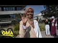 Supermodel Halima Aden returns to fashion on her terms l GMA