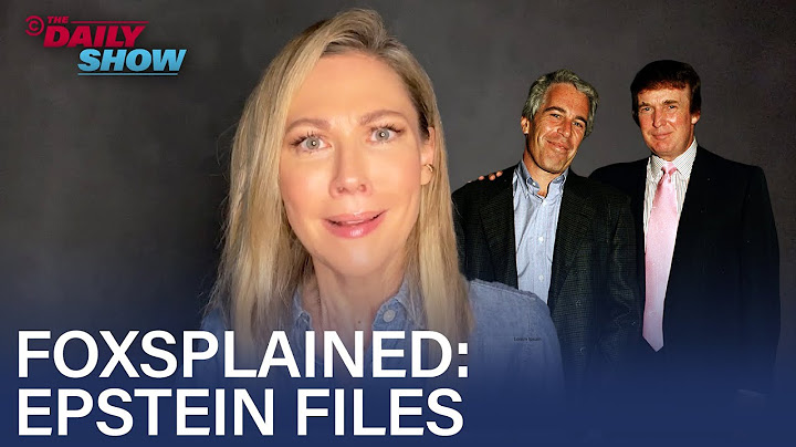 Desi Lydic Foxsplains the Epstein Files | The Daily Show