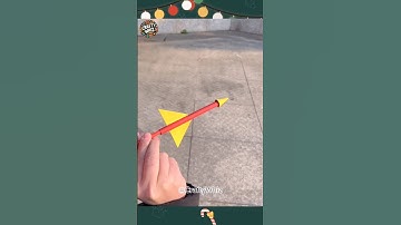 DIY Straw Rocket Fun#viral#shorts#art