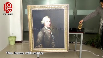 Real life room escape prop-Rotating frame prop