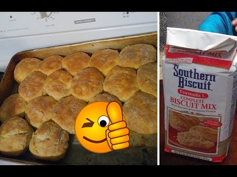 Cooking Homemade Buttermilk CatHead Biscuits