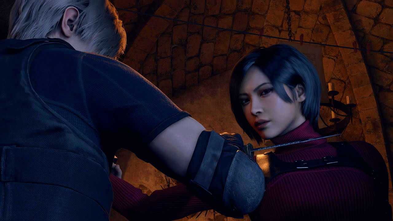 Leon Meets Ada - Resident Evil 4 Remake 