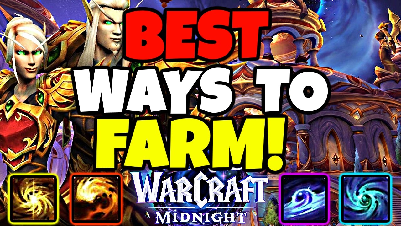 The BEST Ways To Farm MOTES in Midnight WoW - Midnight Goldfarming