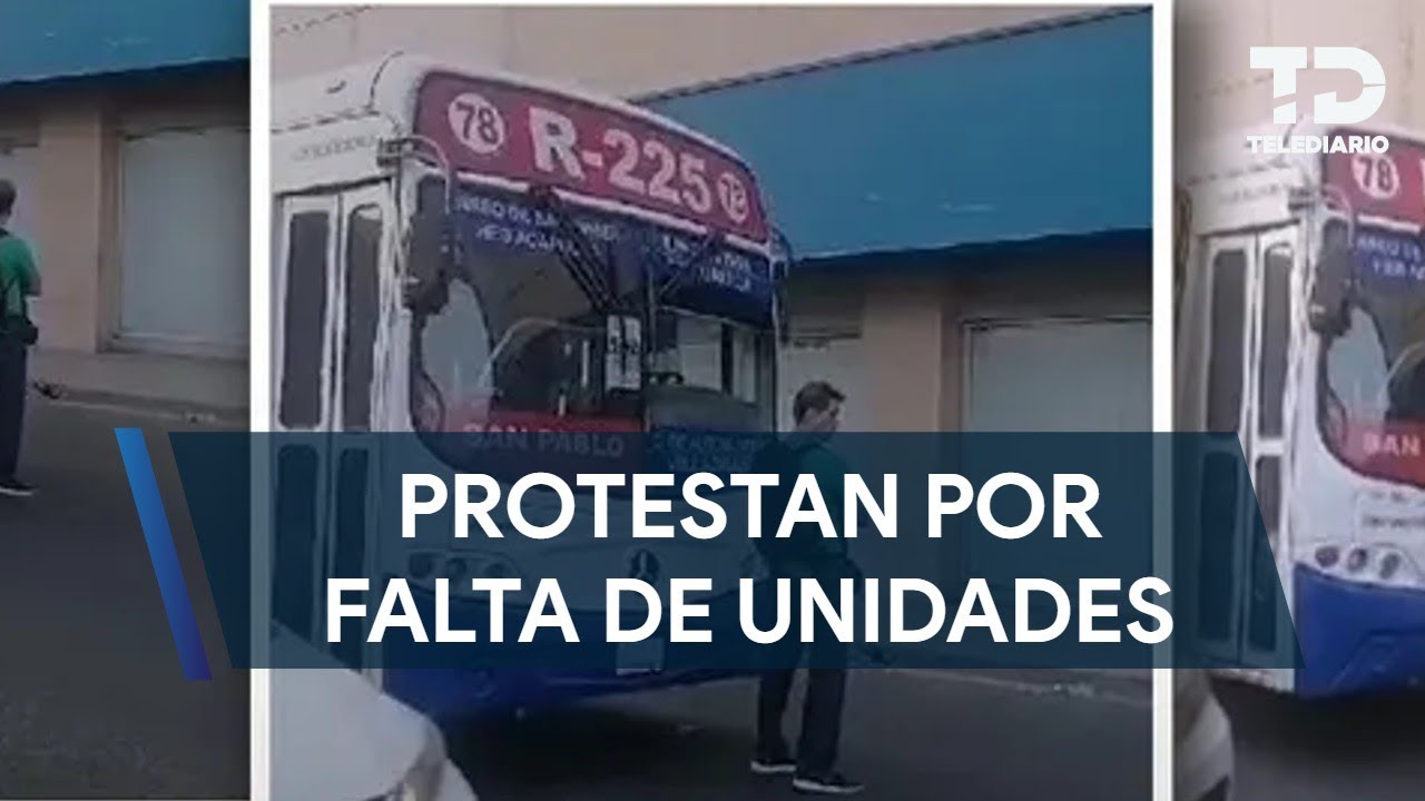 Pasajero enfrenta a chófer de ruta urbana por falta de unidades en ...