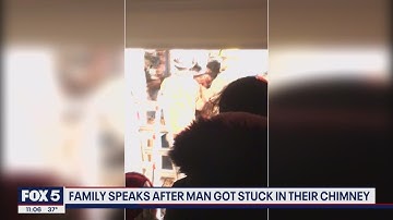 Man rescued from being stuck in chimney after trying to break in to Silver Spring home | FOX 5 DC