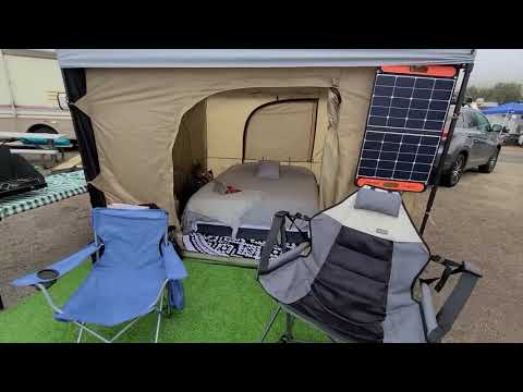 Video: Hobson County Park Camping - Campamento en la playa en Ventura