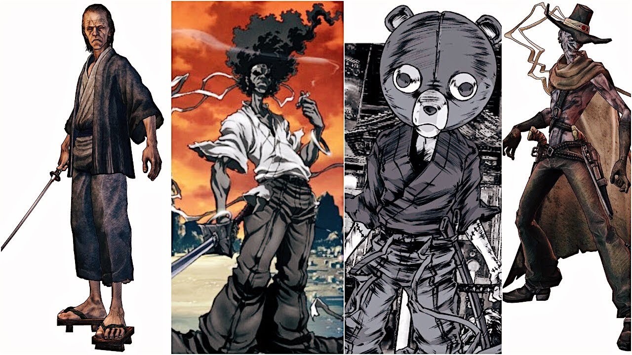 Afro Samurai Todos Los Personajes - Colaboratory