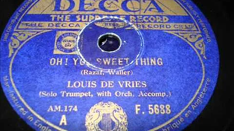 Louis de Vries - Oh you sweet thing