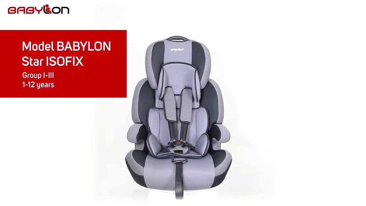 Babylon Star ISOFIX instruction YouTube